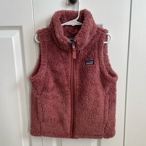 Patagonia Kids' Pink Fleece Vest